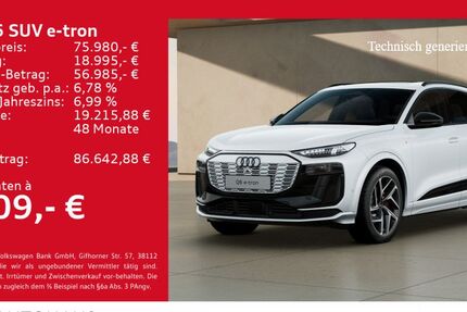 Audi Q6 e-tron 5.900 km 75.980 € Melle 49324