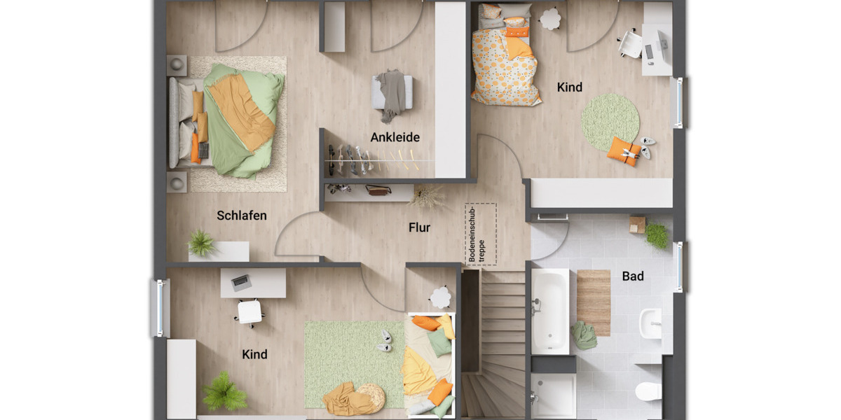 Schick und gradlinig - die perfekte Form zum stadtnahen Wohnen 6 zimmer