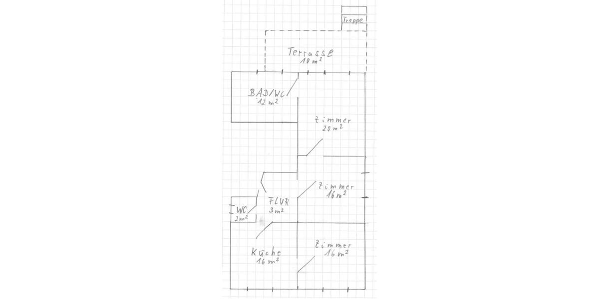Erdgeschoßwohnung Bielefeld Heepen - 3 Zimmer, 90 m&sup2;, 856&euro; | Angebot:25933001