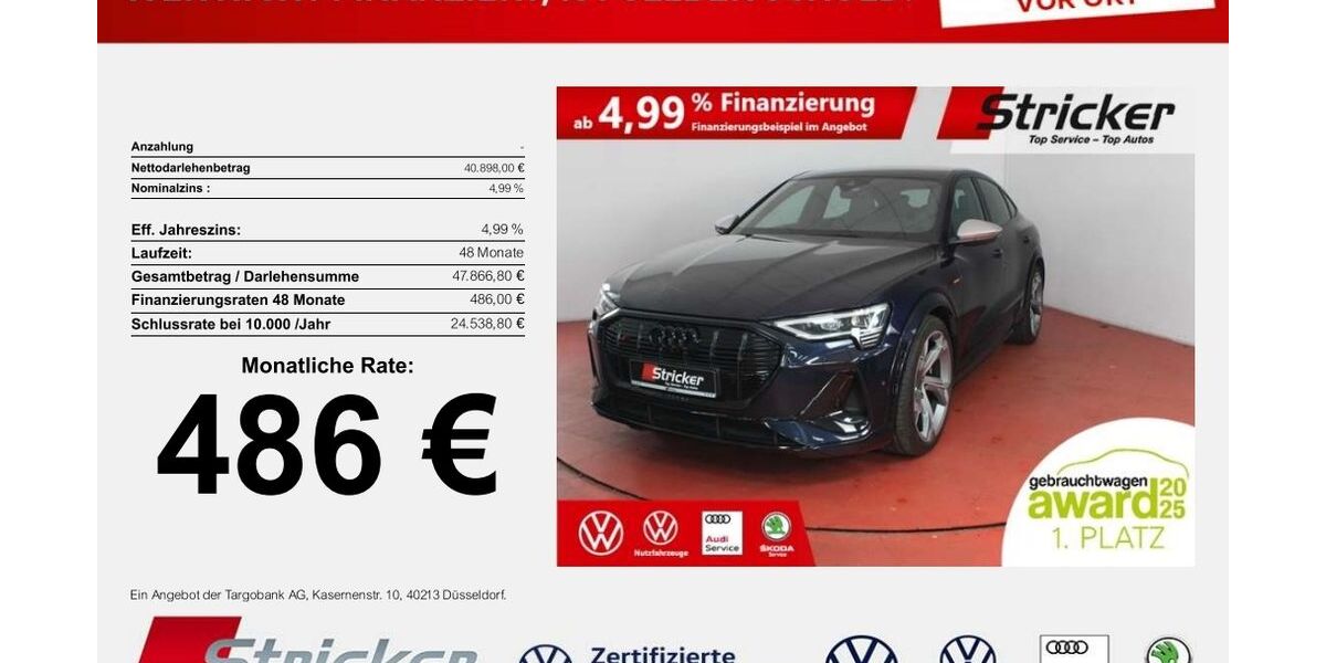 Audi e-tron 21.341 km 38.969 &euro; Detmold 32760