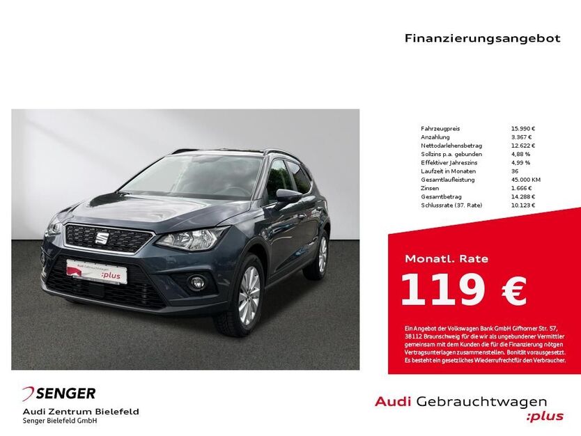 Seat Arona 15.648 km 15.990 € Bielefeld 33609