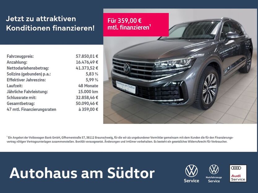 VW Touareg 28.595 km 57.850 € Rietberg 33397