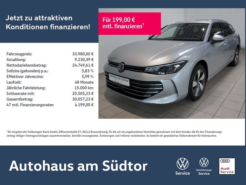 VW Passat 15.498 km 33.980 € Rietberg 33397