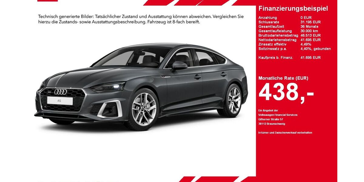 Audi A5 29.947 km 41.300 &euro; Gütersloh 33330