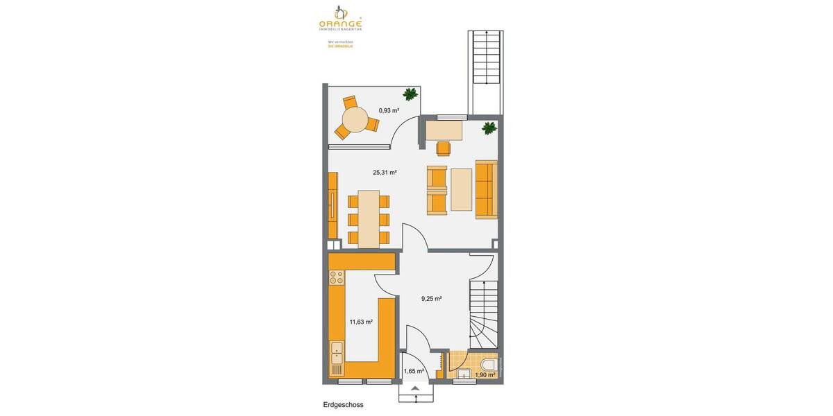 Reihenmittelhaus Bielefeld / Sennestadt Sennestadt - 4 Zimmer, 98 m&sup2;, 230.000&euro; | Angebot:26127559