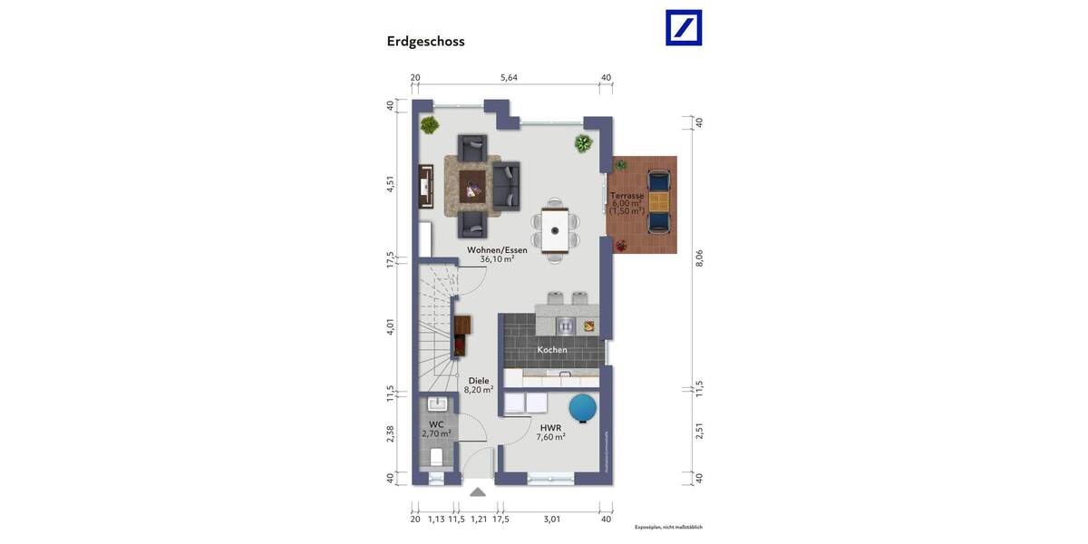 Doppelhaushälfte Verl - 6 Zimmer, 144 m&sup2;, 499.900&euro; | Angebot:25677817