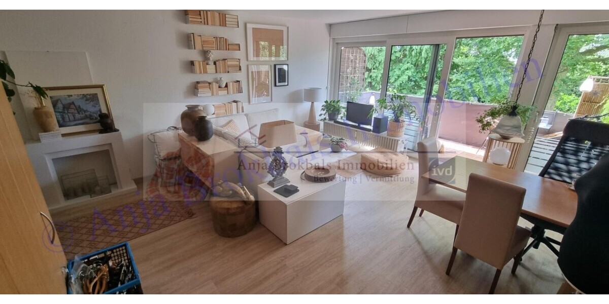 Ruhige Citylage GT: Geräumiges Apartment mit großem Balkon und Stellplatz - für Käufer provisionsfrei 1 zimmer