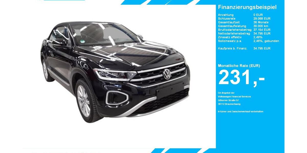 VW T-Roc 7.188 km 34.795 &euro; Gütersloh 33334