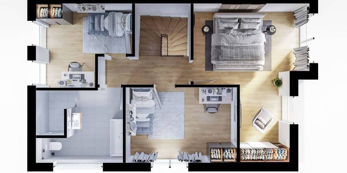 Doppelhaushälfte Bielefeld Innenstadt - 5 Zimmer, 105 m&sup2;, 397.000&euro; | Angebot:25680616