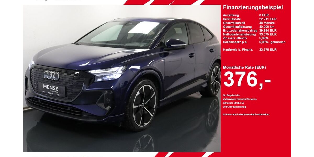 Audi Q4 e-tron 50.592 km 32.985 &euro; Gütersloh 33334