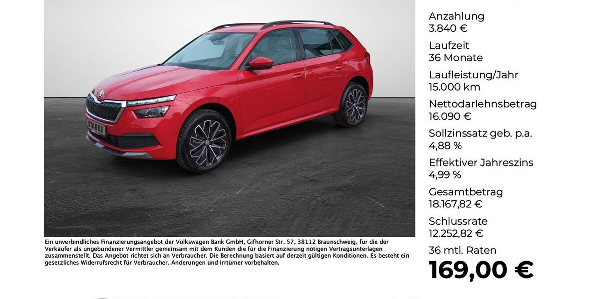 Skoda Kamiq 19.695 km 19.930 &euro; Versmold 33775