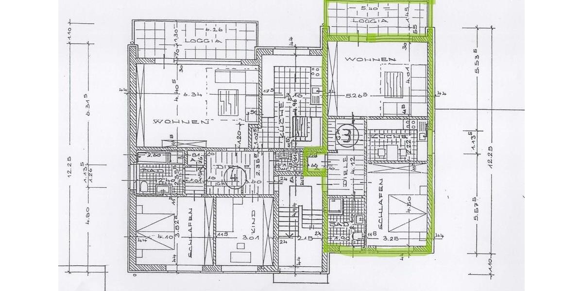 Etagenwohnung Steinhagen - 2 Zimmer, 60 m&sup2;, 175.000&euro; | Angebot:26545244