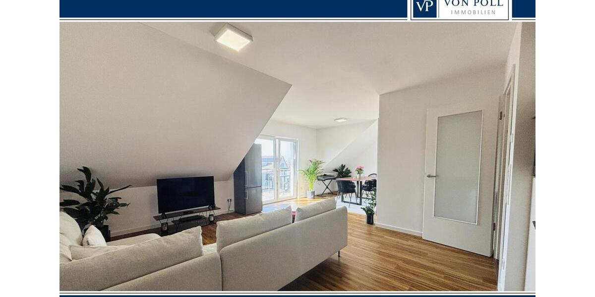 Dachgeschoßwohnung Steinhagen - 2 Zimmer, 80 m&sup2;, 920&euro; | Angebot:25491123