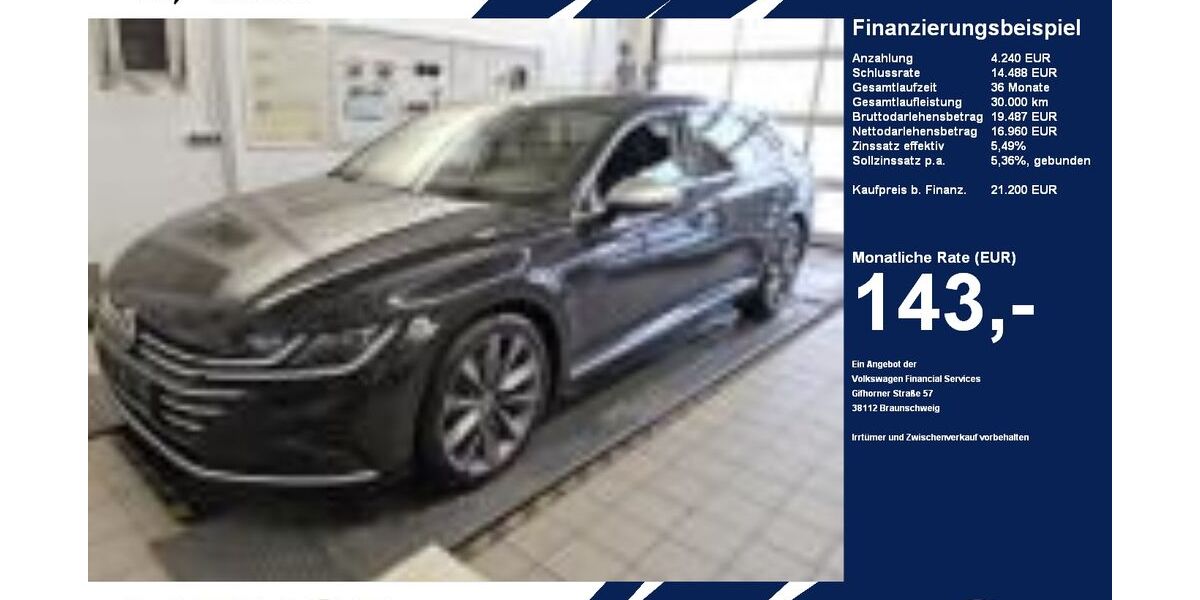 VW Arteon 143.481 km 21.200 &euro; Gütersloh 33334
