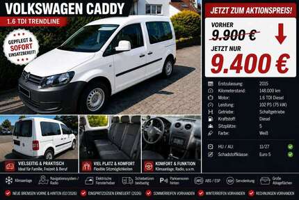 VW Caddy 148.000 km 9.400 &euro; Lemgo, Stadt 32657