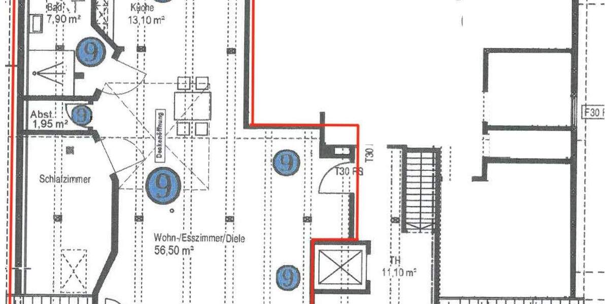 Zentrale und schicke Altbauwohnung | ca. 95 m² | 2 ZKB | Halle (Westf.) 2 zimmer