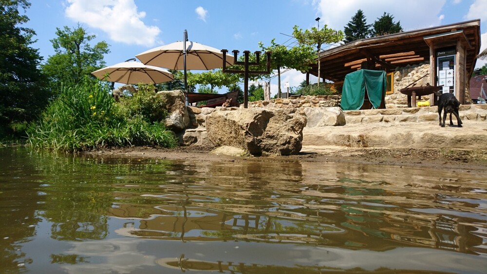 Exklusiv und außergewöhnlich: Anwesen direkt am Axtbach mit Beach und Erdmännchen (-gehege) 4 zimmer