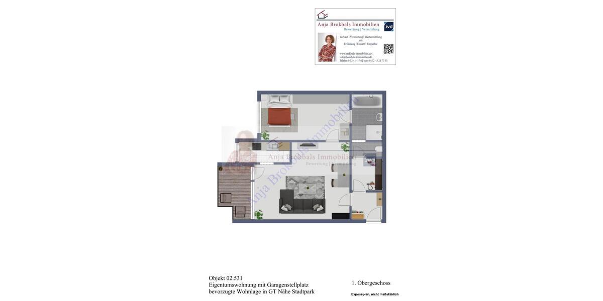 Gütersloh_bevorzugte Wohnlage Nähe Stadtpark_Loggia_ Garagenstellplatz - für Käufer provisionsfrei - 2- Gütersloh Kattenstroth | Angebot:16242386
