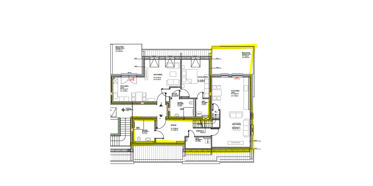 Maisonettenwohnung Bielefeld Brackwede - 3 Zimmer, 145 m&sup2;, 1.500&euro; | Angebot:23615732