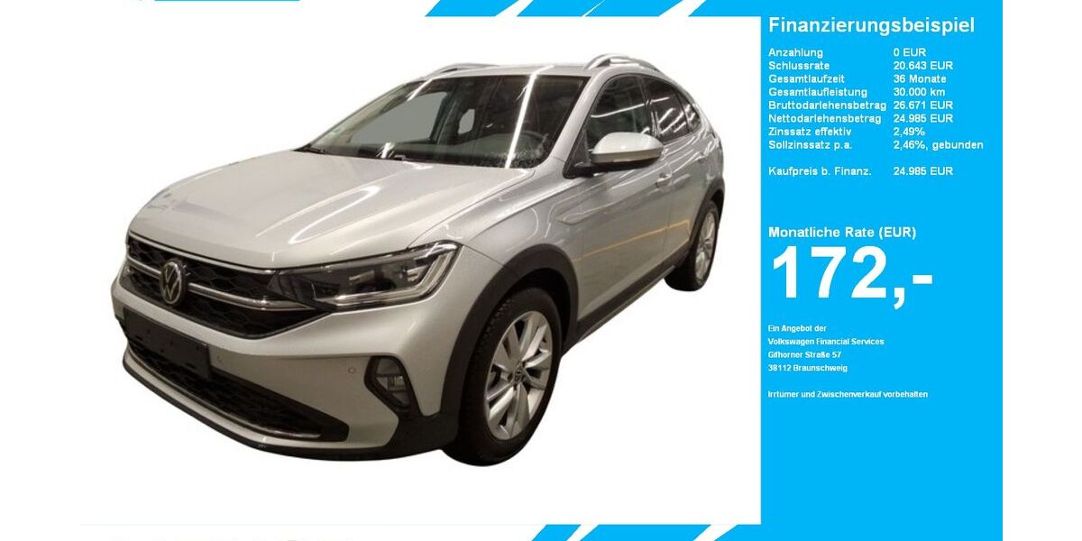 VW Taigo 1.319 km 24.985 &euro; Gütersloh 33334