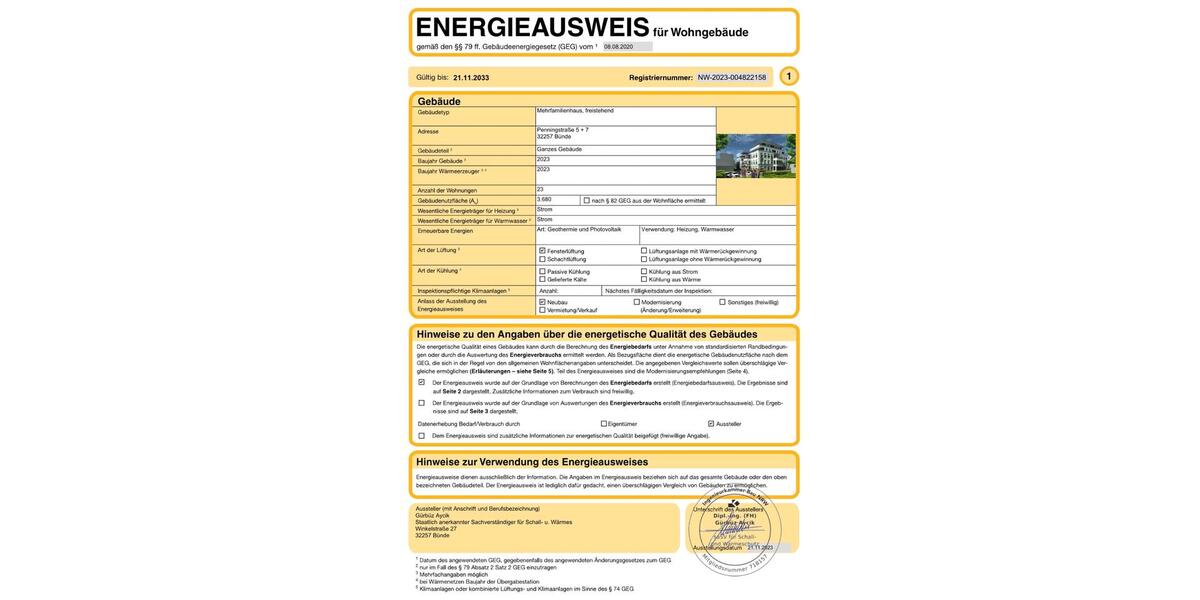 Etagenwohnung Bünde - 3 Zimmer, 105 m&sup2;, 1.550&euro; | Angebot:26574390