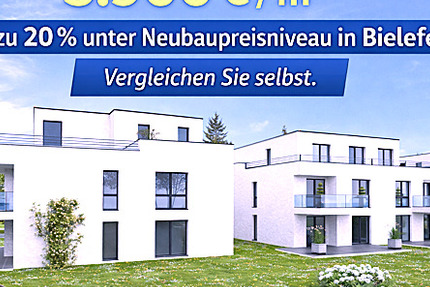 Wohnung Bielefeld Innenstadt - 3 Zimmer, 80 m&sup2;, 313.500&euro; | Angebot:25165861