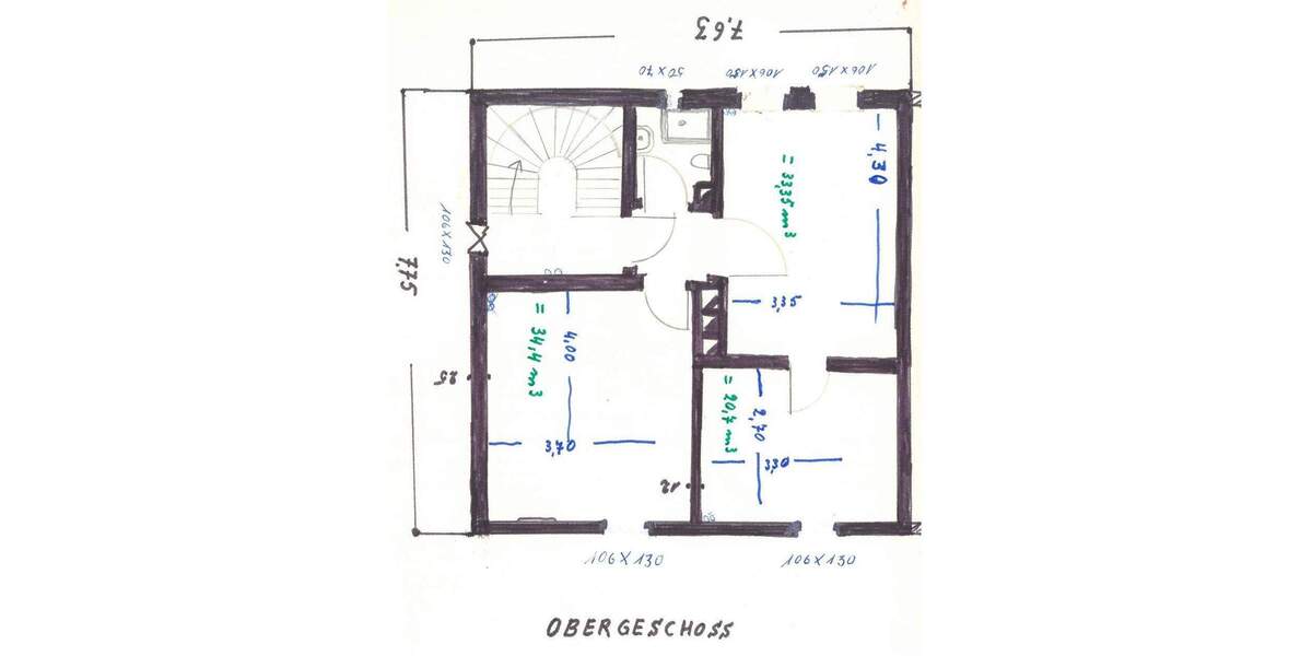 Reihenendhaus Bielefeld Gellershagen - 5 Zimmer, 90 m&sup2;, 269.500&euro; | Angebot:23982864