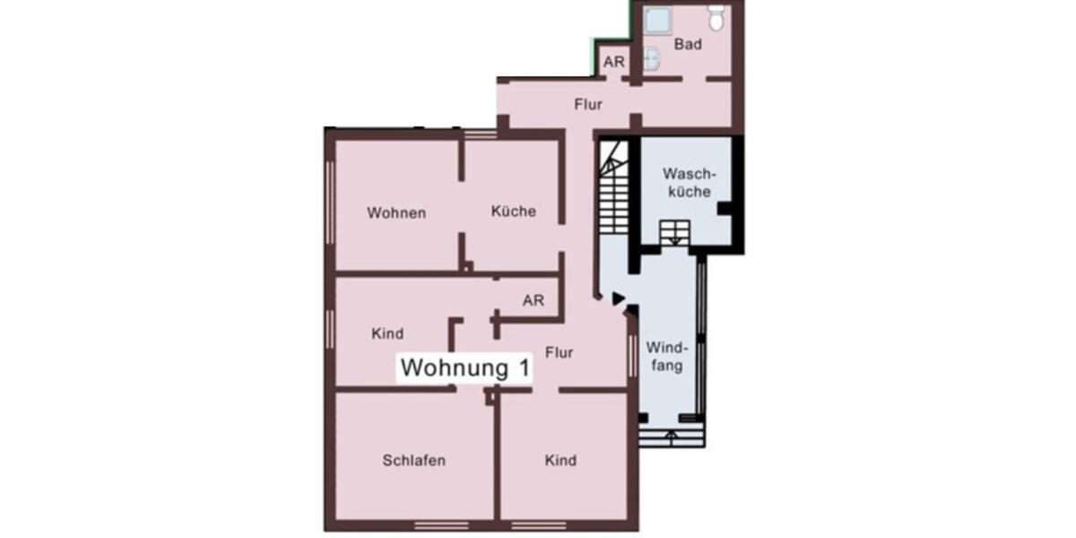 Erdgeschoßwohnung Löhne - 4 Zimmer, 111 m&sup2;, 1.300&euro; | Angebot:25790471