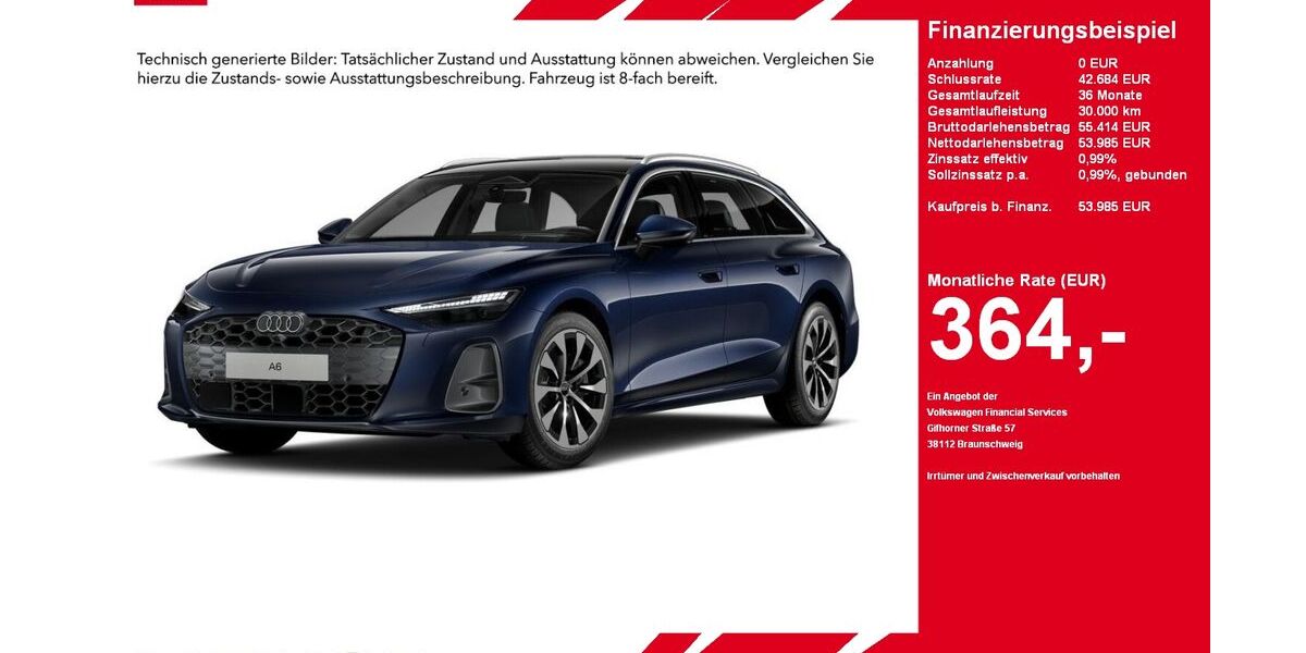 Audi A6 20.475 km 53.985 &euro; Gütersloh 33330