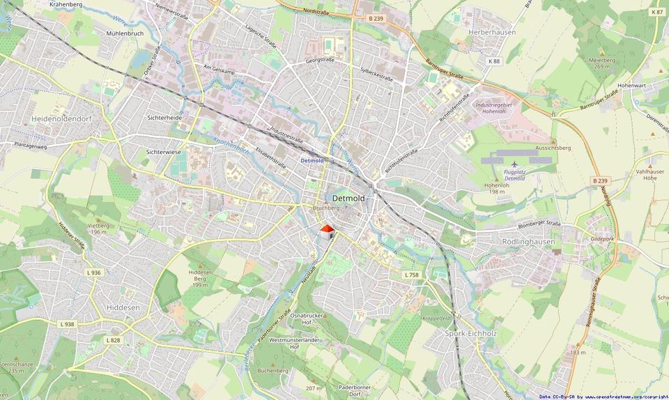 Gewerbeobjekt Detmold Hiddesen - 1.100&euro; | Angebot:25570302