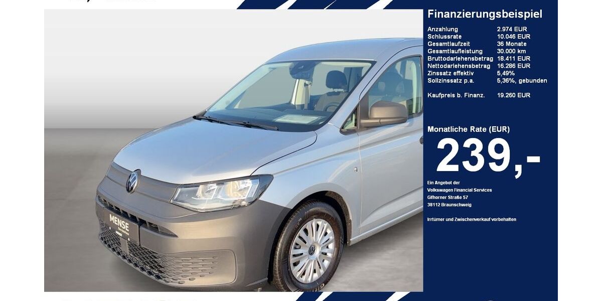 VW Caddy 94.531 km 17.960 &euro; Gütersloh 33334