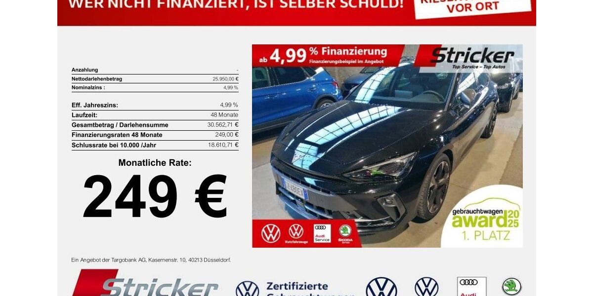 Cupra Leon 16.838 km 25.929 &euro; Detmold 32760