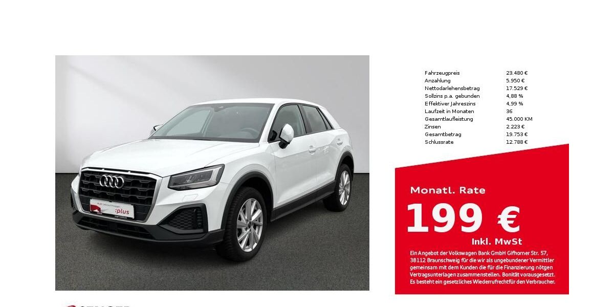 Audi Q2 64.262 km 23.480 &euro; Bielefeld 33609