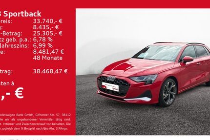 Audi A3 5.794 km 33.740 &euro; Bünde 32257