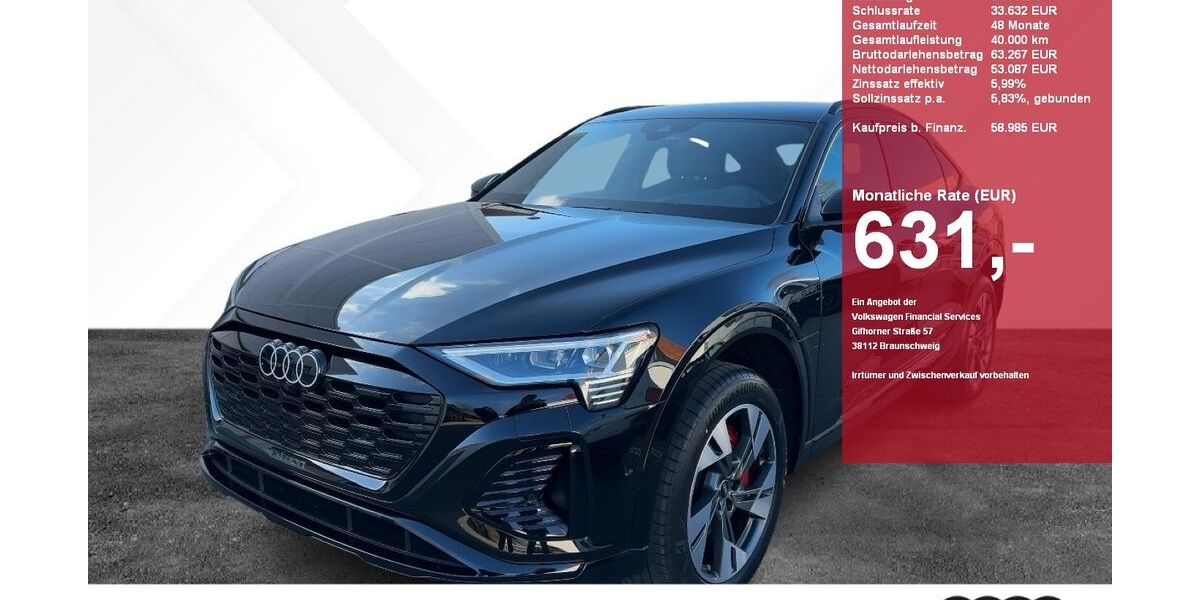 Audi Q8 e-tron 29.000 km 55.985 &euro; Gütersloh 33330