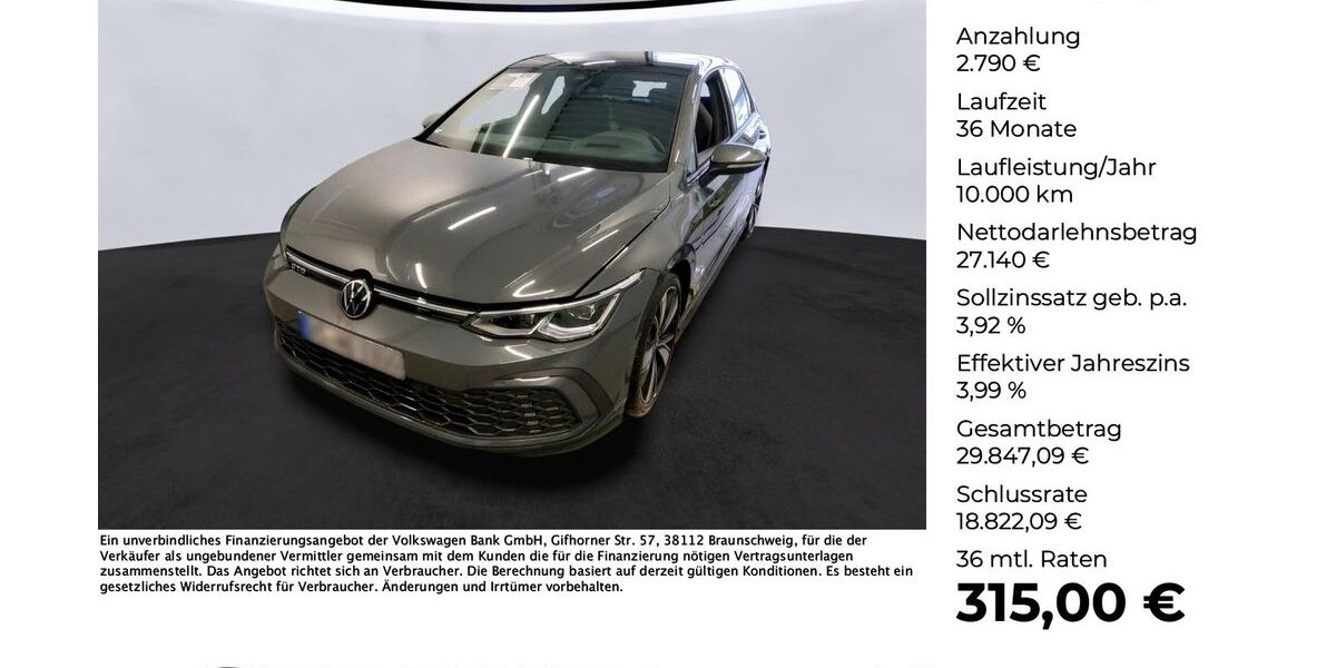 VW Golf 53.245 km 29.930 &euro; Versmold 33775