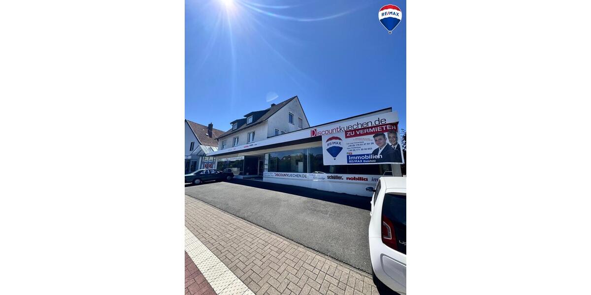 Gewerbe-Ladenfläche in Top Lage von Herford-Herringhausen an stark befahrener Straße zu vermieten! zimmer