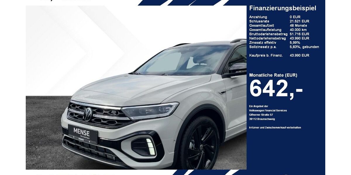 VW T-Roc 8.000 km 43.990 &euro; Gütersloh 33334