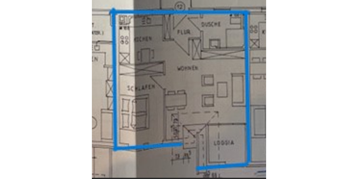 Altgerechte 2-ZKB-Wohnung mit Wintergarten-WBS erforderlich 2 zimmer