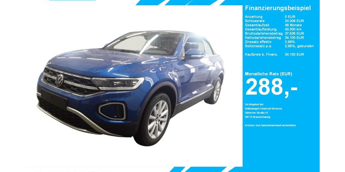 VW T-Roc 11.497 km 33.800 &euro; Gütersloh 33334