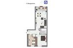 Etagenwohnung Bielefeld Quelle - 2 Zimmer, 66 m&sup2;, 159.000&euro; | Angebot:26835263