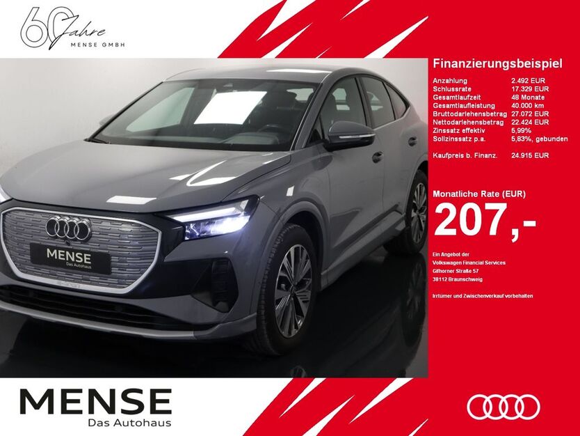 Audi Q4 e-tron 36.752 km 24.915 € Gütersloh 33334