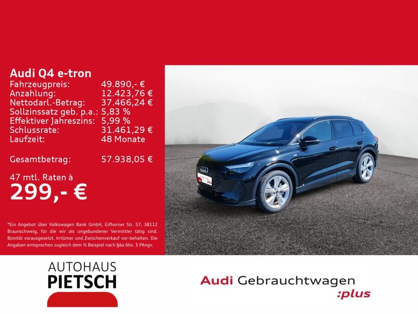 Audi Q4 e-tron 6.207 km 49.890 € Melle 49324