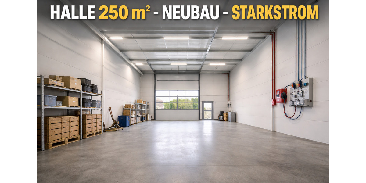 Neubau Halle 250 m² mit Starkstrom – Detmold Jerxen-Orbke zimmer