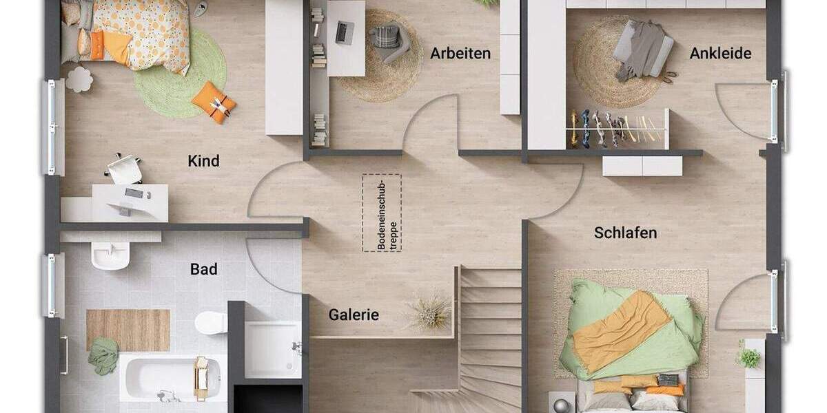 Einfamilienhaus Kirchlengern Klosterbauerschaft - 5 Zimmer, 158 m&sup2;, 405.250&euro; | Angebot:25748021