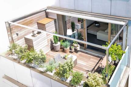 Wohnen an den Isarauen. Rückzugsort mit Dachterrasse nahe der Natur.