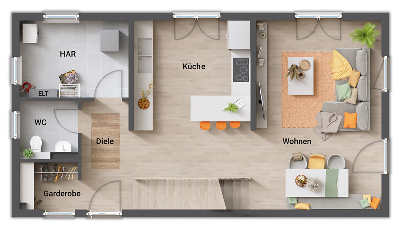 Doppelhaushälfte Bad Salzuflen Lockhausen - 4 Zimmer, 132 m&sup2;, 484.000&euro; | Angebot:25706871
