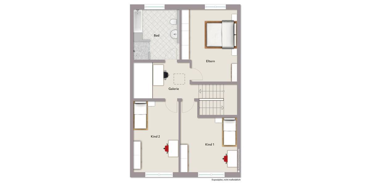 Reihenmittelhaus Gütersloh Innenstadt - 4 Zimmer, 133 m&sup2;, 483.950&euro; | Angebot:25708837