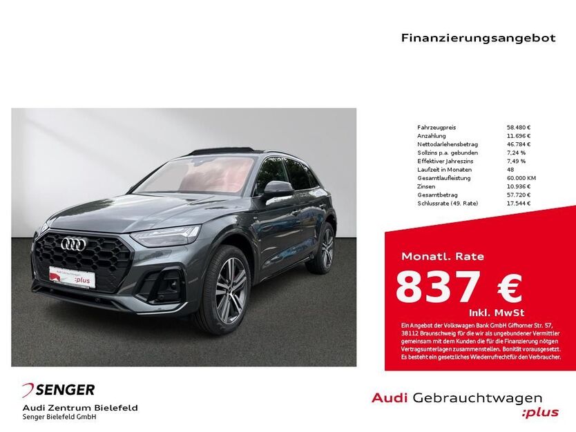 Audi Q5 7.439 km 58.480 € Bielefeld 33609