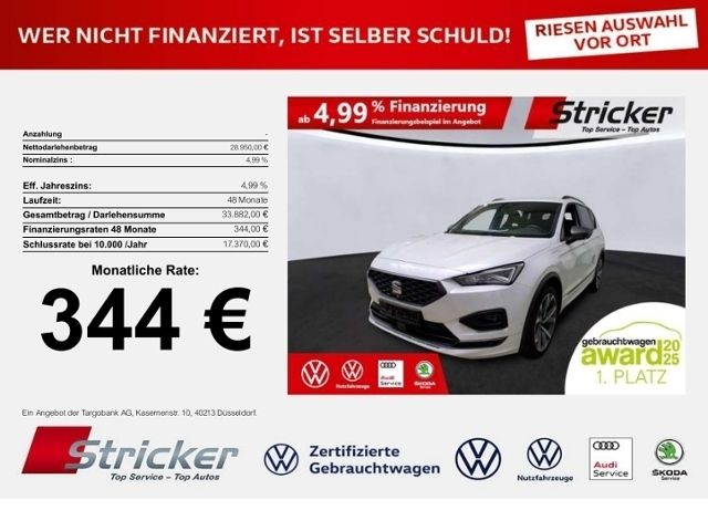 Seat Tarraco 34.345 km 28.939 &euro; Detmold 32760